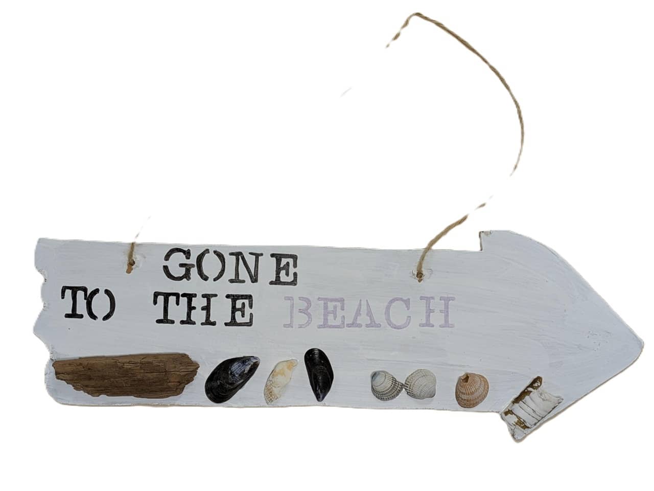 Gone to the Beach Sign
