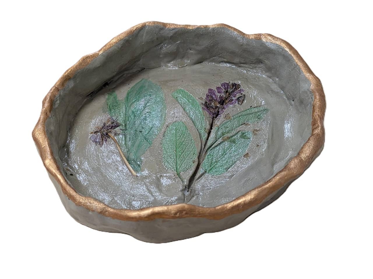 Circular Clay Bowl