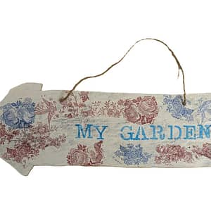Large My Garden Sign
