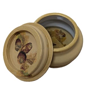 Trinket Jar - Leaves & Acorns
