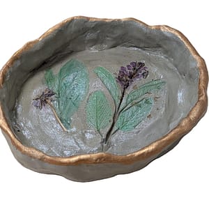Circular Clay Bowl