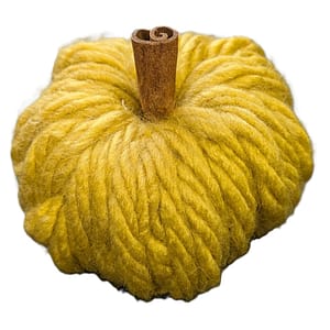 Large Wool Pumpkin