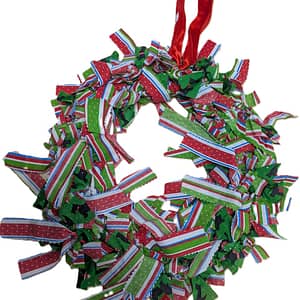 Decretive Festive Rag Ring