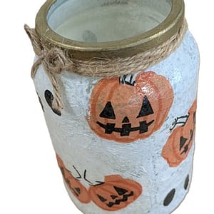 Decorative Pumpkin Jar