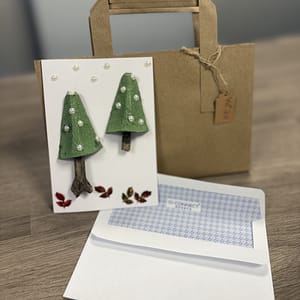 Card Christmas Tree Design