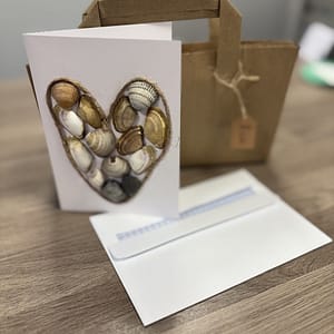 Card Seashell Heart