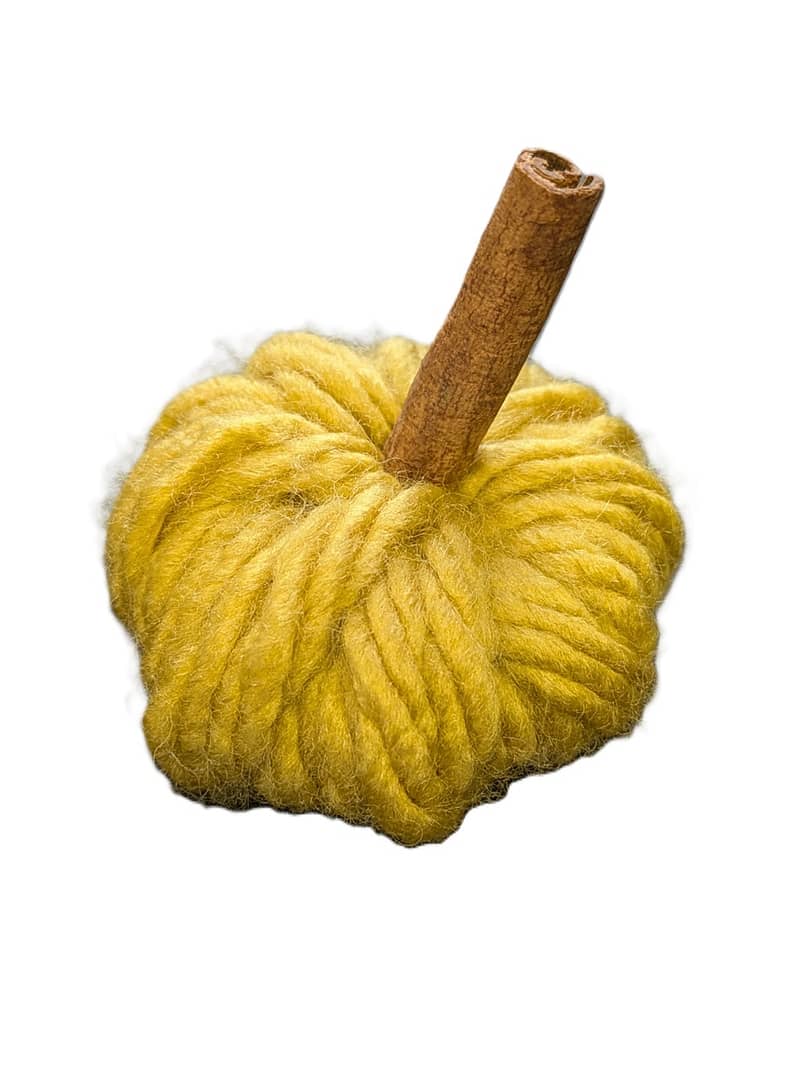 Small Wool Pumpkin