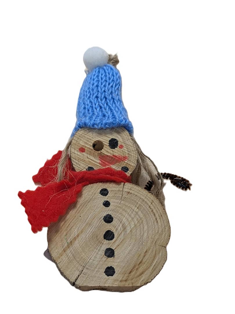 Wooden Christmas Tree Decoration